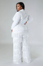 Load image into Gallery viewer, Kiss My Tassle Jumpsuit in White