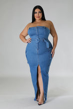 Load image into Gallery viewer, Denim Maxi Dress
