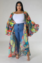 Load image into Gallery viewer, Santorini Flow Kimono