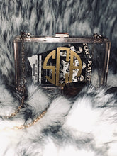 Load image into Gallery viewer, Monogrammed Acrylic Clutch