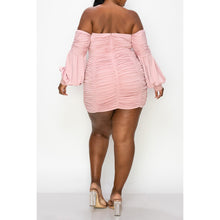 Load image into Gallery viewer, Be Mine Off Shoulder Dress